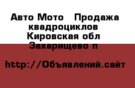 Авто Мото - Продажа квадроциклов. Кировская обл.,Захарищево п.